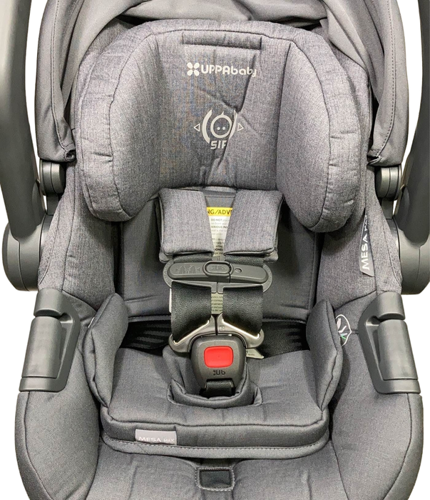 UPPAbaby MESA MAX Infant Car Seat and Base, 2023, PureTech Greyson