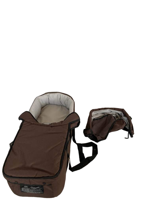 secondhand Mountain Buggy Carry Cot, Brown