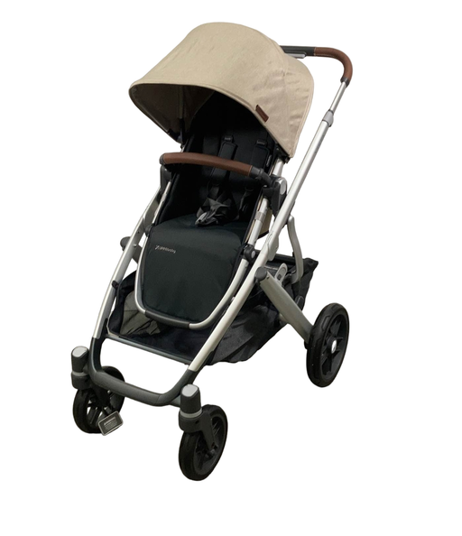 secondhand UPPAbaby VISTA V2 Stroller, 2021, Declan (Oat Melange)