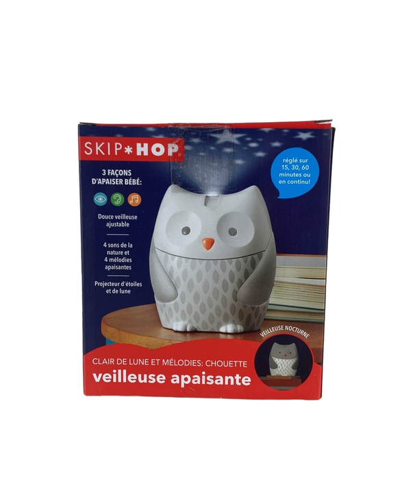 used Skip Hop Moonlight And Melodies Nightlight Soother, Owl