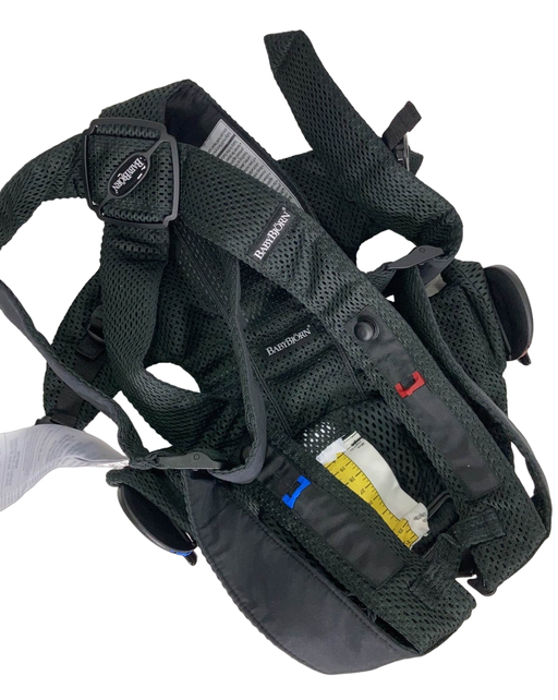 secondhand BabyBjorn Baby Carrier Mini, Anthracite 3D Mesh