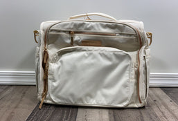 used JuJuBe BFF Diaper Bag, Linen