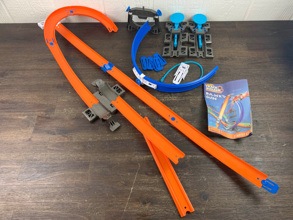 used Hot Wheels Track Builder Starter Kit