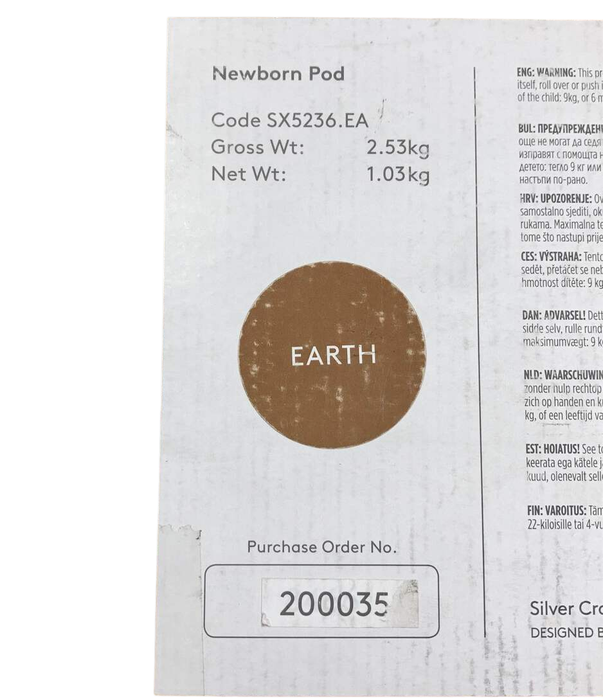 Silver Cross Newborn Pod, Earth