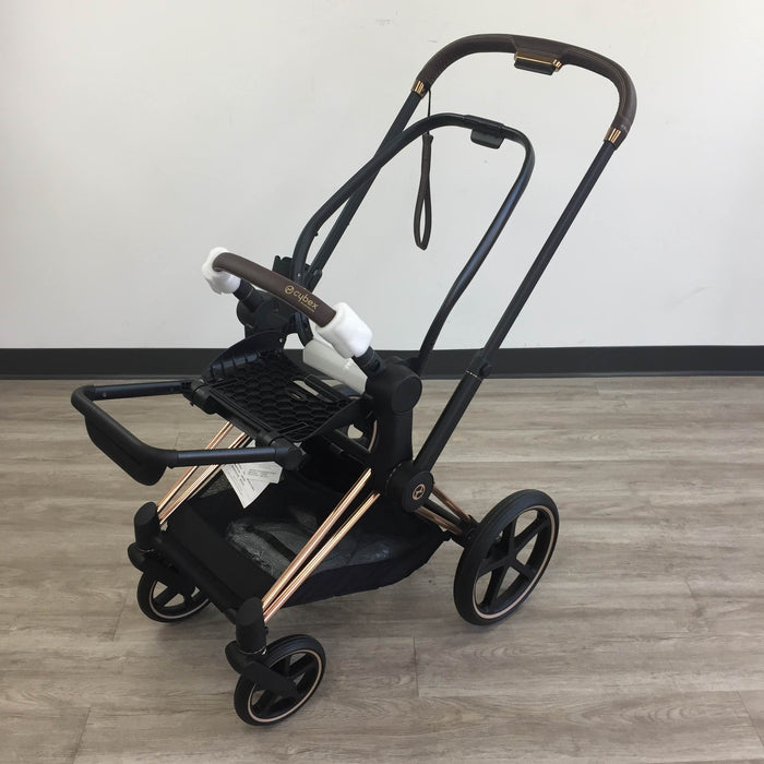 used Cybex Priam Stroller Frame With Waterproof Cover And Car seat Adapters