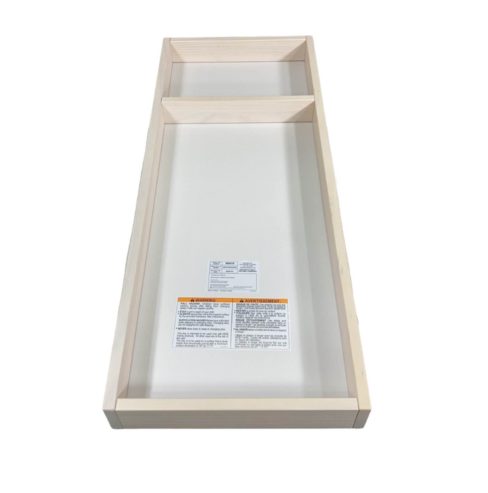 Million Dollar Baby Universal Wide Removable Changing Tray, Washed Natural