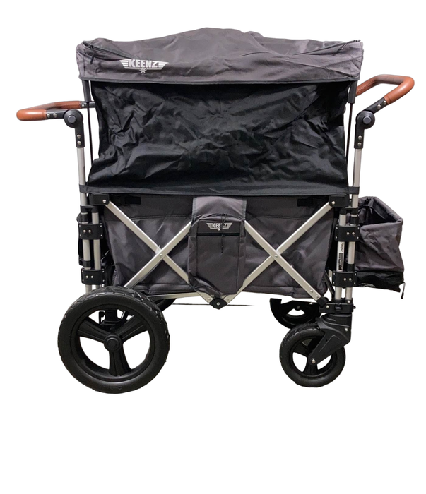 secondhand Keenz Original 7S 2.0 Ultimate Adventure Stroller Wagon 2 Passenger, 2023, Grey - Black