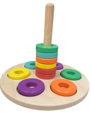 used Lovevery Flexible Wooden Stacker