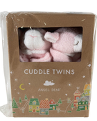 used Angel Dear Cuddle Twins Blankie Set