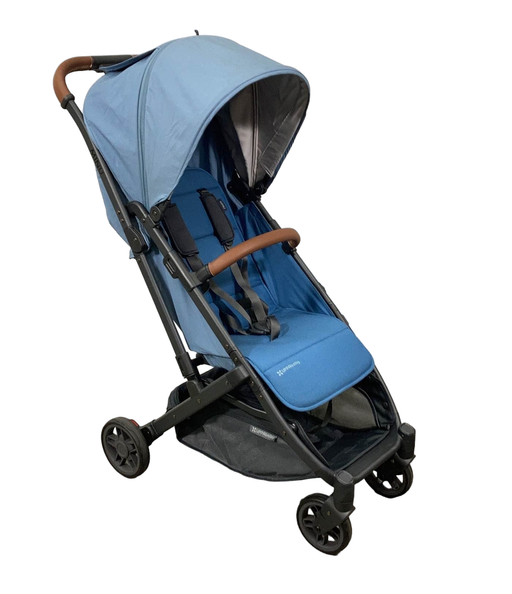 used UPPAbaby MINU V2 Stroller, 2022, Charlotte (Coastal Blue)