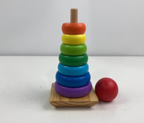 secondhand Melissa & Doug Rainbow Stacker Classic Toy