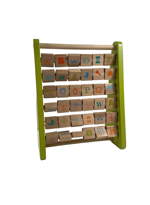 secondhand Wooden Alphabet Abacus