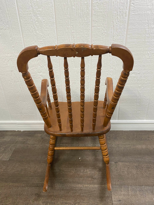 secondhand Child’s Wooden Rocking Chair