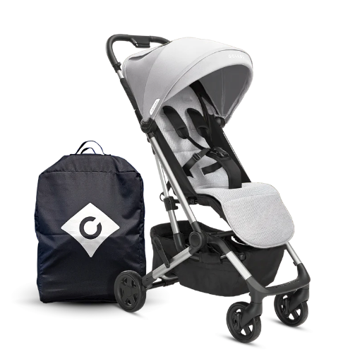 used Colugo Compact Stroller, Cool Grey, 2022