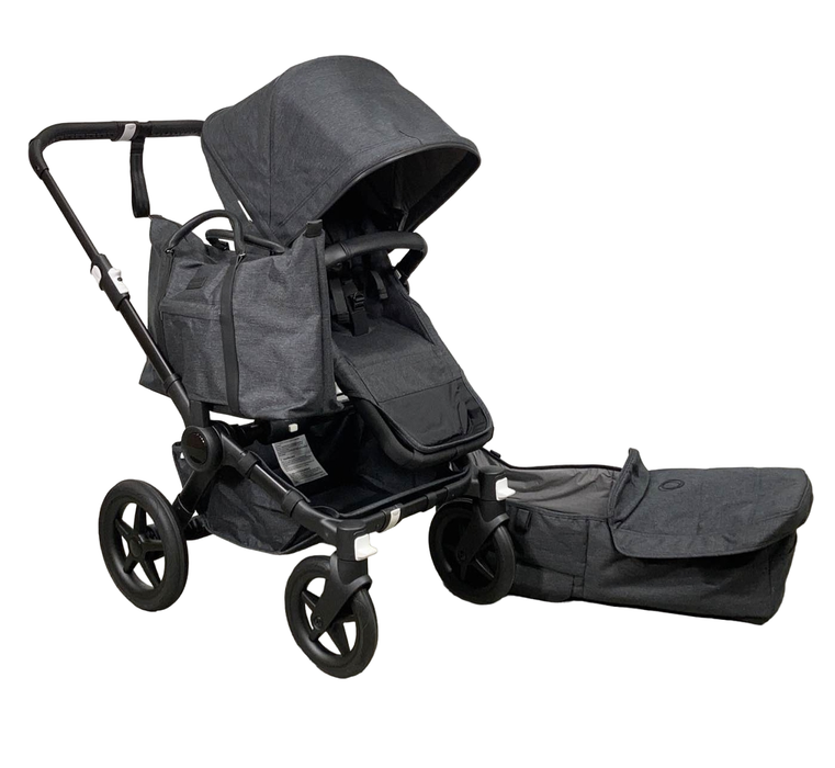 used Bugaboo Donkey 5 Stroller Mono, 2021, Washed Black, Black