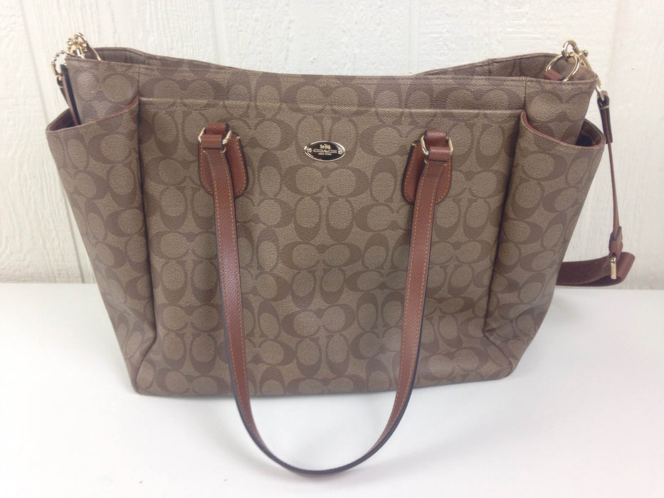 used Coach Diaper Bag