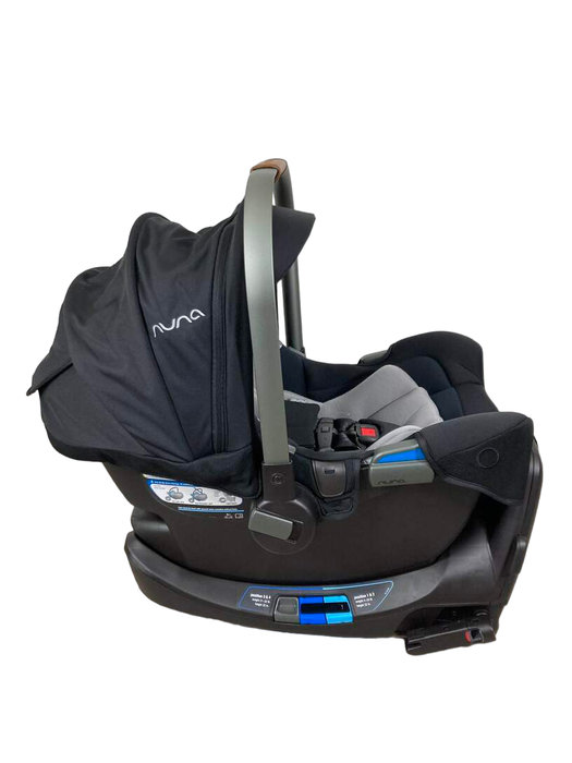 secondhand Nuna PIPA rx Infant Car Seat, Caviar, 2023