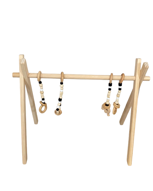 used Poppyseed Play Wooden Baby Gym