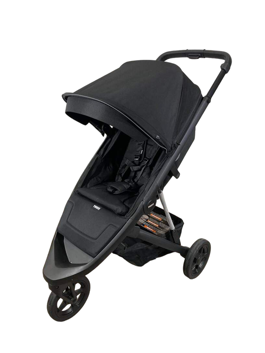 secondhand Thule Spring Stroller, Black, Midnight Black, 2022