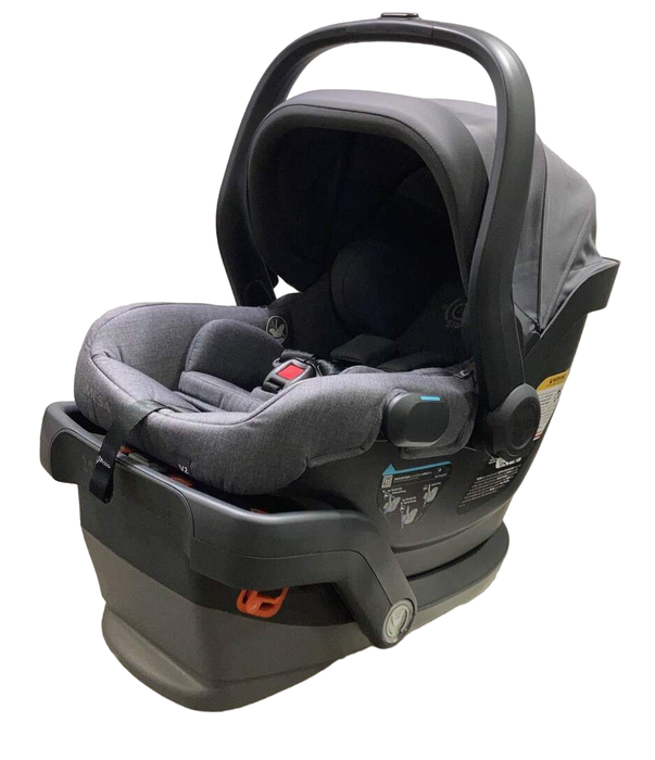 used UPPAbaby MESA V2 Infant Car Seat, 2023, Greyson (Charcoal Melange Merino Wool)