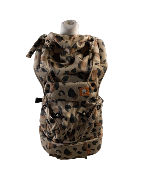 used Baby Tula Explore Baby Carrier, Safari Leopard