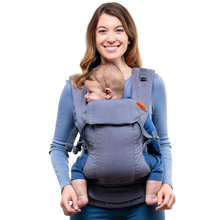 used Beco Gemini Baby Carrier, Grey