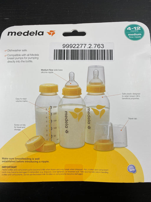 secondhand Medela Breastmilk Bottle Set