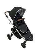 used Mockingbird Single to Double Stroller, 2023, Silver with Penny Leather, Windowpane, Black