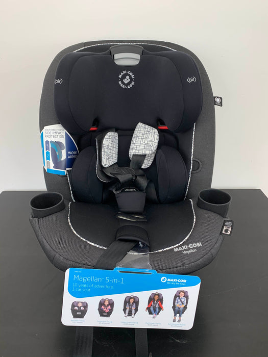 used Maxi-Cosi Magellan 5 in 1 Convertible Car Seat, 2019, Night Black