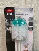 secondhand OXO Tot Bottle Brush with Stand, Teal