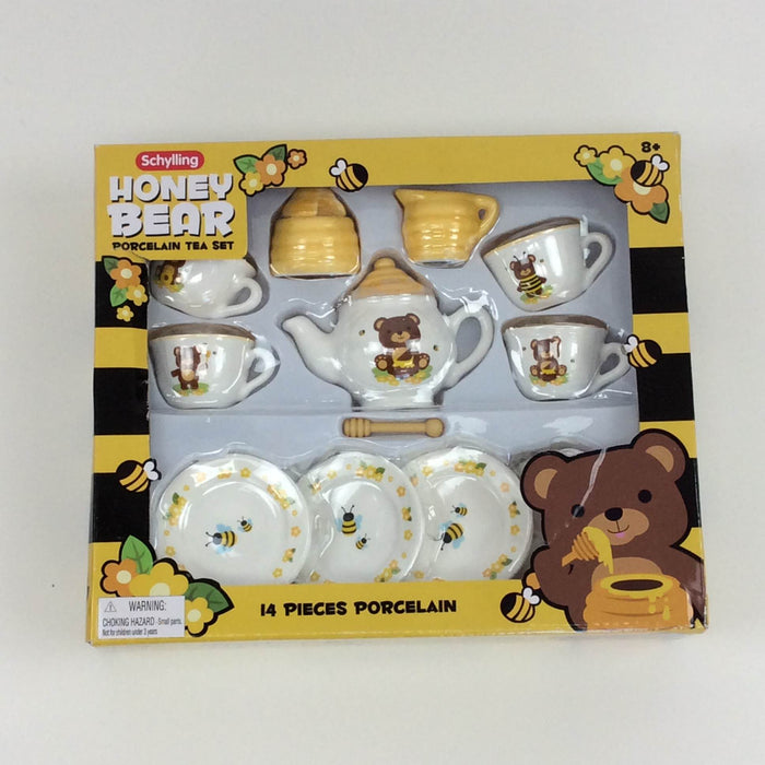 used Schylling Honey Bear Porcelain Tea Set