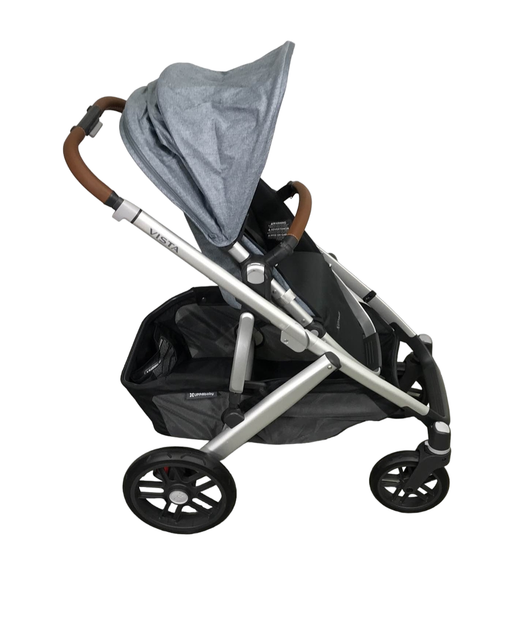 secondhand UPPAbaby VISTA V2 Stroller, Gregory (Blue Melange), 2022