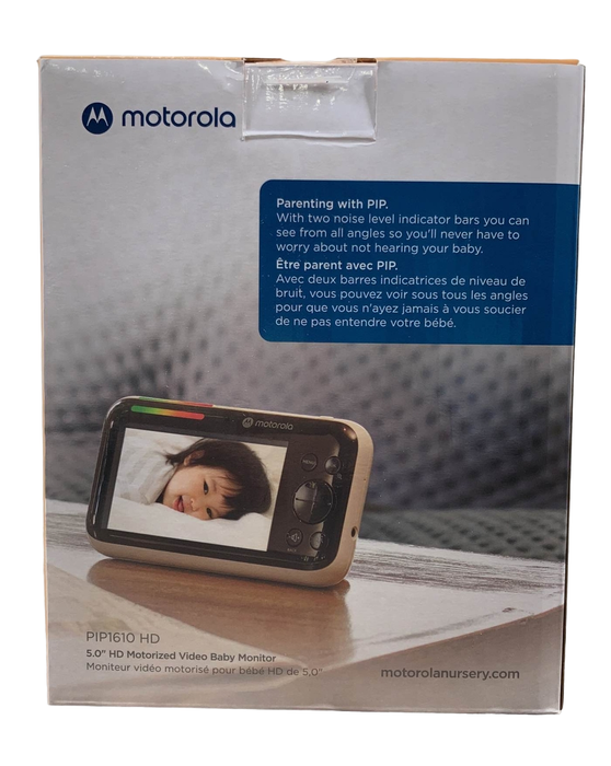 secondhand Motorola PIP 1610 5" Video Baby Monitor