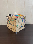 used Wooden Activity Cube