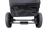 secondhand Wonderfold W2 Luxe Multifunctional Double Stroller Wagon, Charcoal Gray, 2022