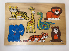 BUNDLE Puzzle Rack And Wooden Puzzles