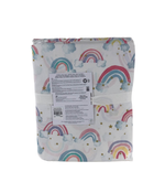 secondhand Pottery Barn Kids Rainbow Cloud Organic Sheet Set, Twin