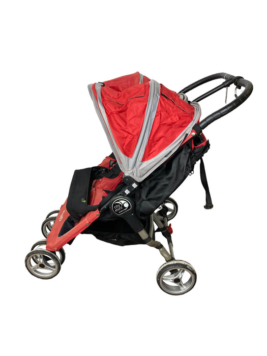 secondhand Baby Jogger City Mini 2 Double Stroller, Red, 2018