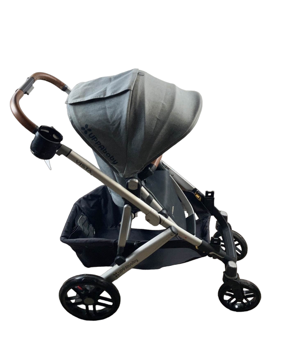 secondhand UPPAbaby VISTA Stroller, 2019, Gregory (Blue Melange)