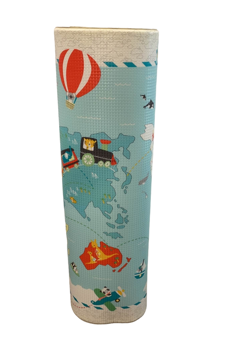 used Skip Hop Reversible Foam Play Mat, Little Traveler