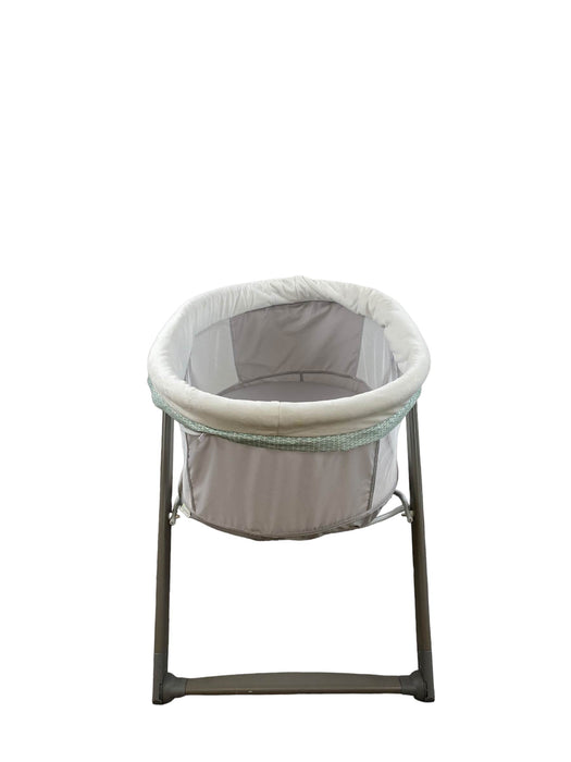 secondhand Ingenuity Foldaway Rocking Wood Bassinet, Carrington