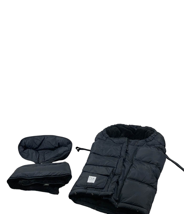 secondhand 7 A.M. Enfant Blanket 212 Evolution, Black Plush