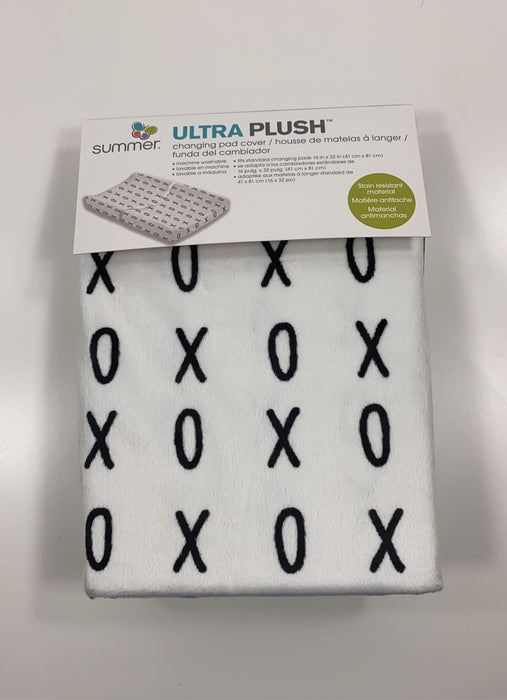 used Summer Infant Ultra Plush Changing Pad Cover, XO