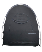 secondhand SlumberPod 3.0 Sleep Canopy, Black with Grey Accents