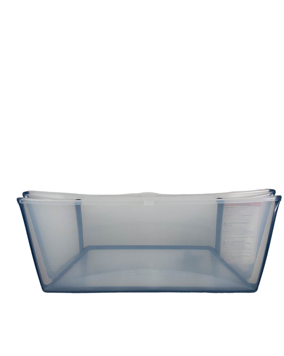 secondhand Stokke Flexi Bath Foldable Baby Bathtub, Transparent Blue, Regular