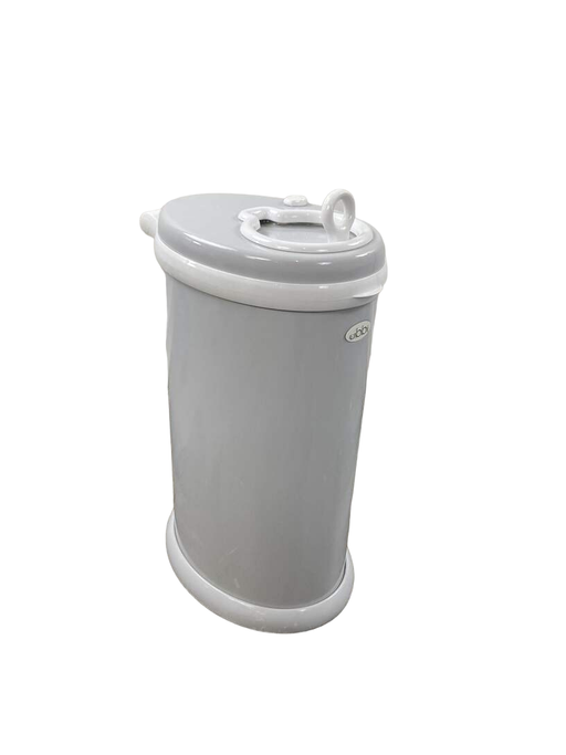 used Ubbi Diaper Pail, White