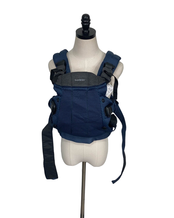 used BabyBjorn Baby Carrier Harmony, Navy Blue