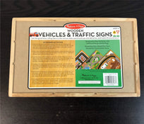 used Melissa & Doug Wooden Vehicles & Traffic Signs