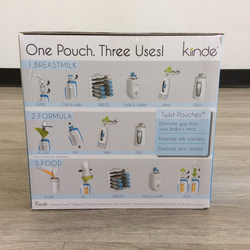 secondhand Kiinde Breast Milk Storage Twist Starter Kit