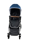 secondhand Mockingbird Single to Double Stroller, 2022, Silver with Penny Leather, Windowpane, Sea